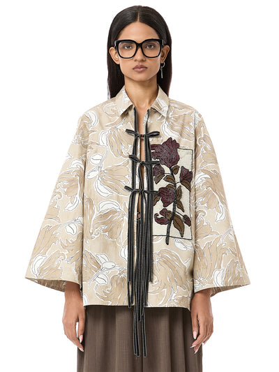 Handcrafted Tie-up Shirt