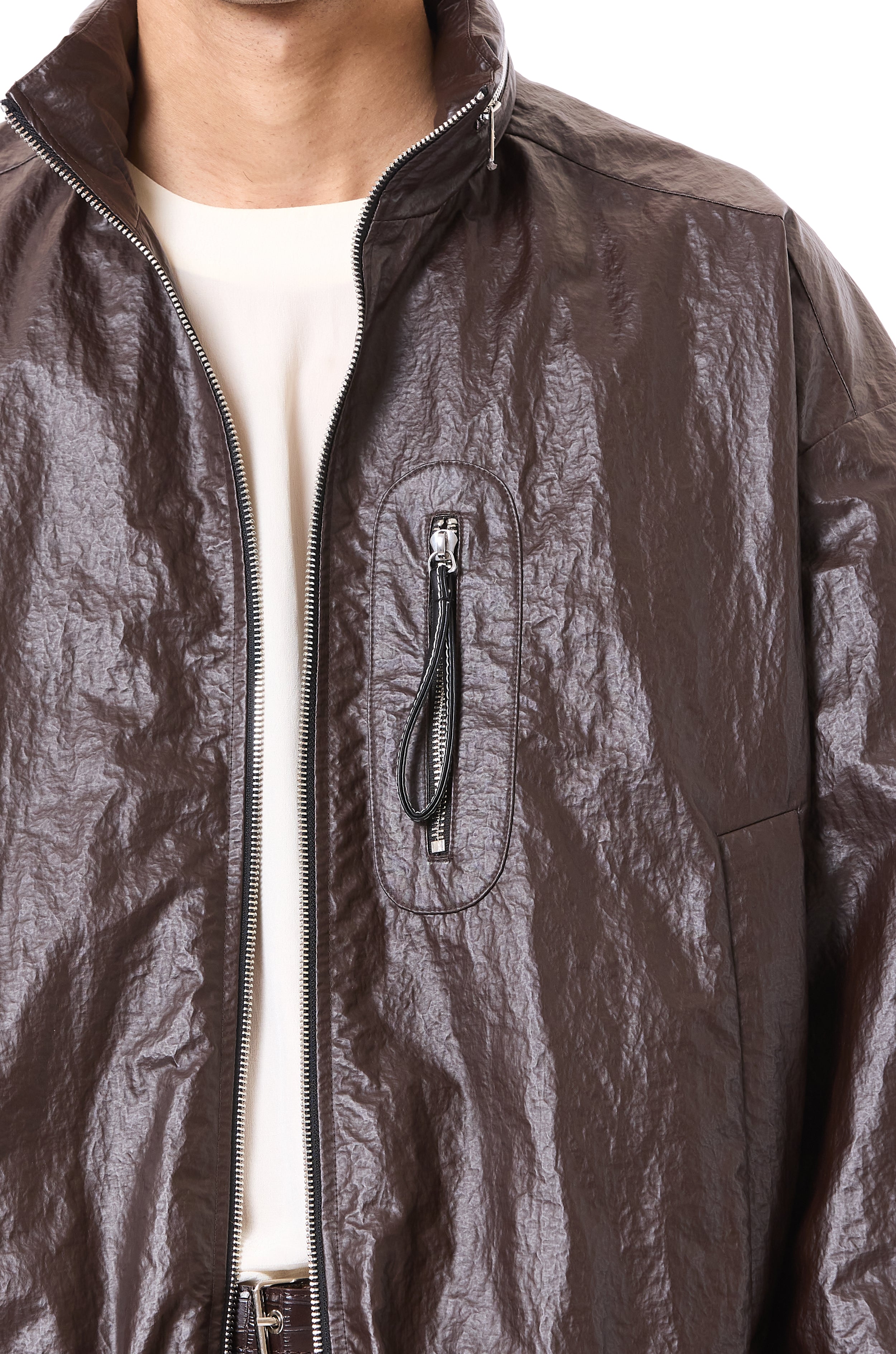 Oversized Bomber Jacket