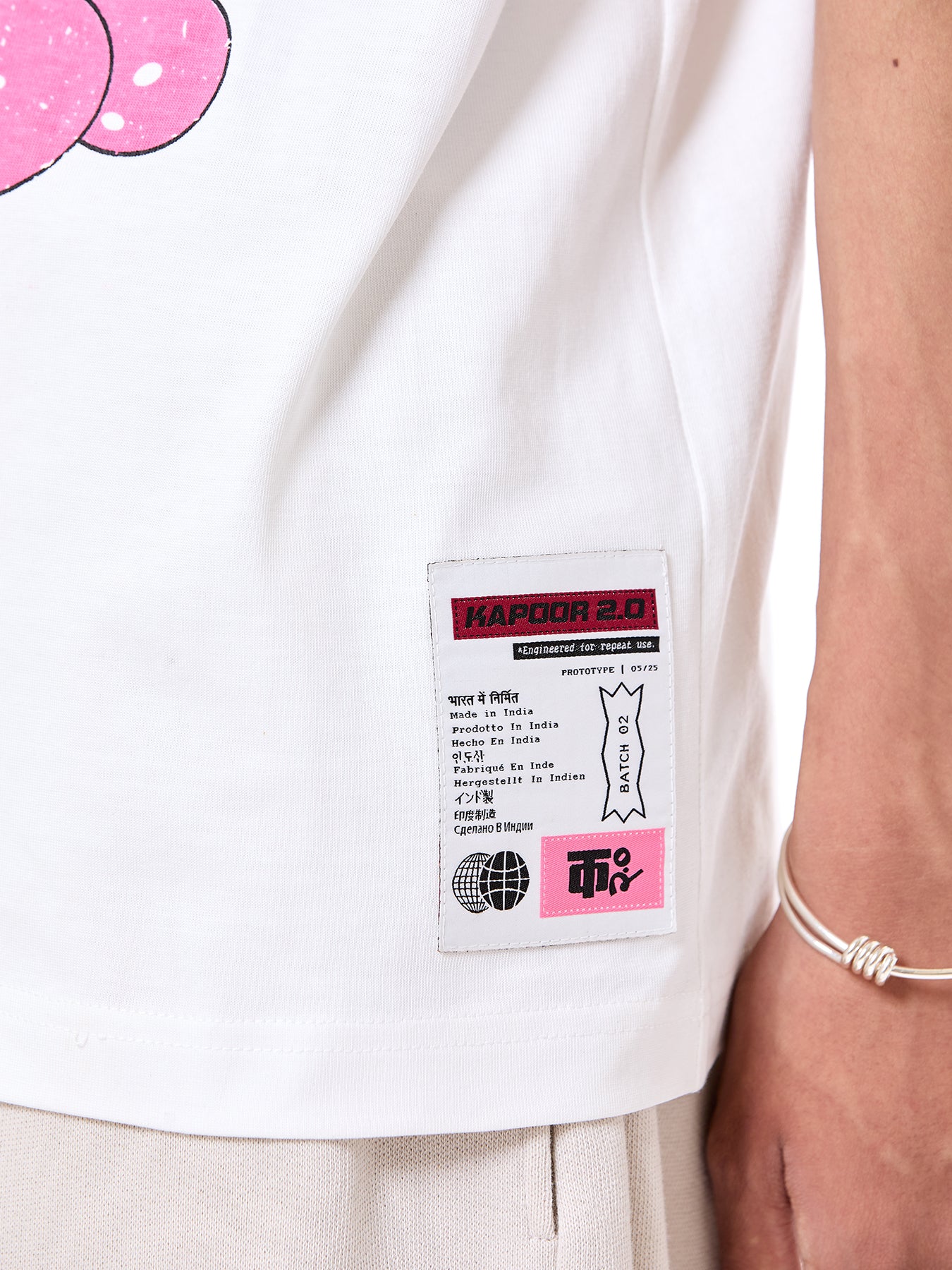 'Balloon Face' Oversized Tee