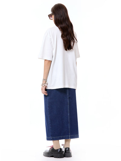 'Balloon Face' Oversized Tee