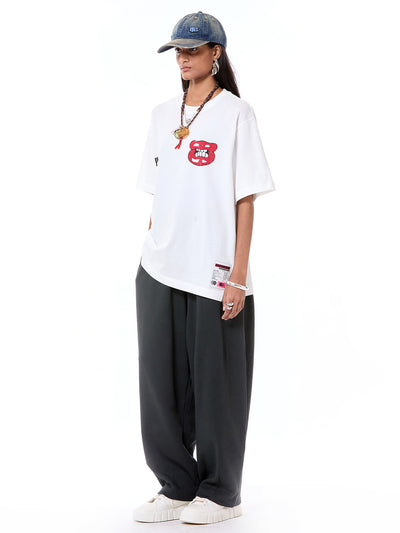 'Plasti-Fix' Oversized Tee