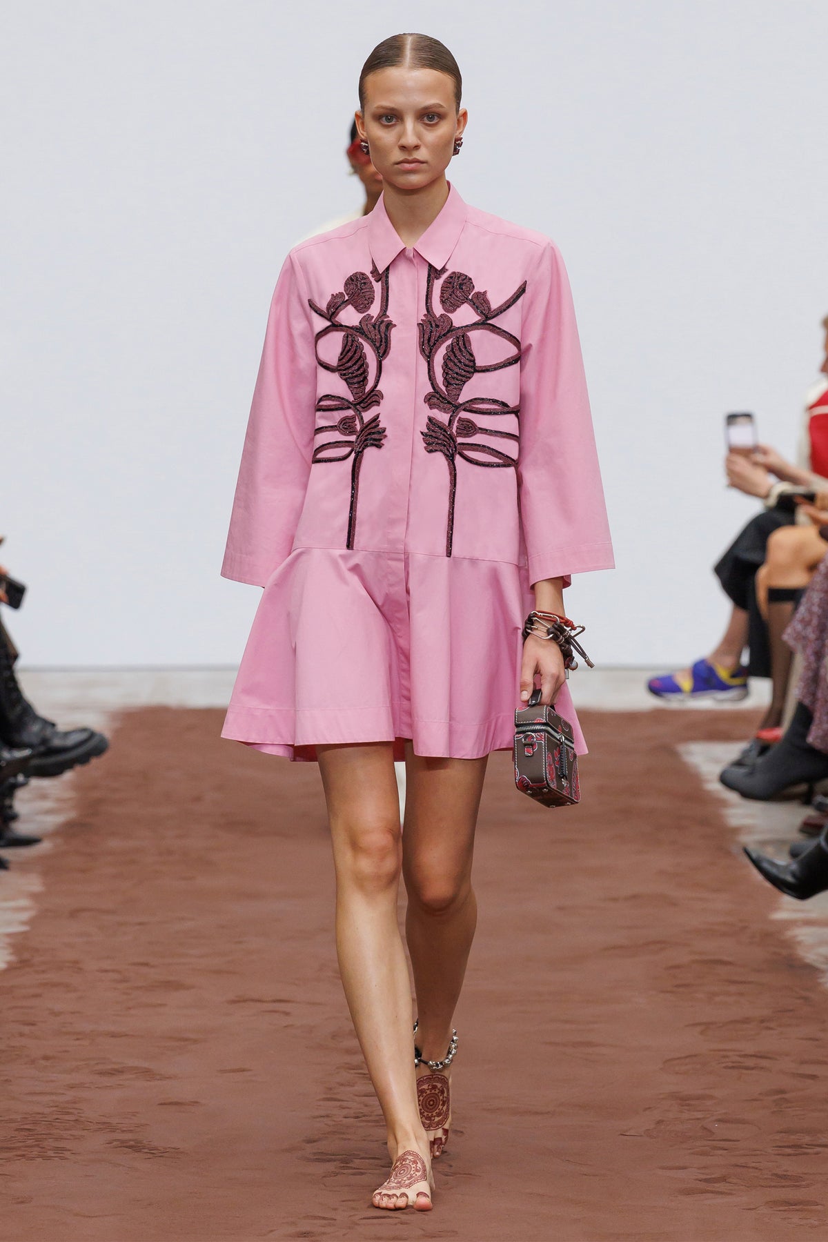 Look 19 - Handcrafted Flared Mini Dress