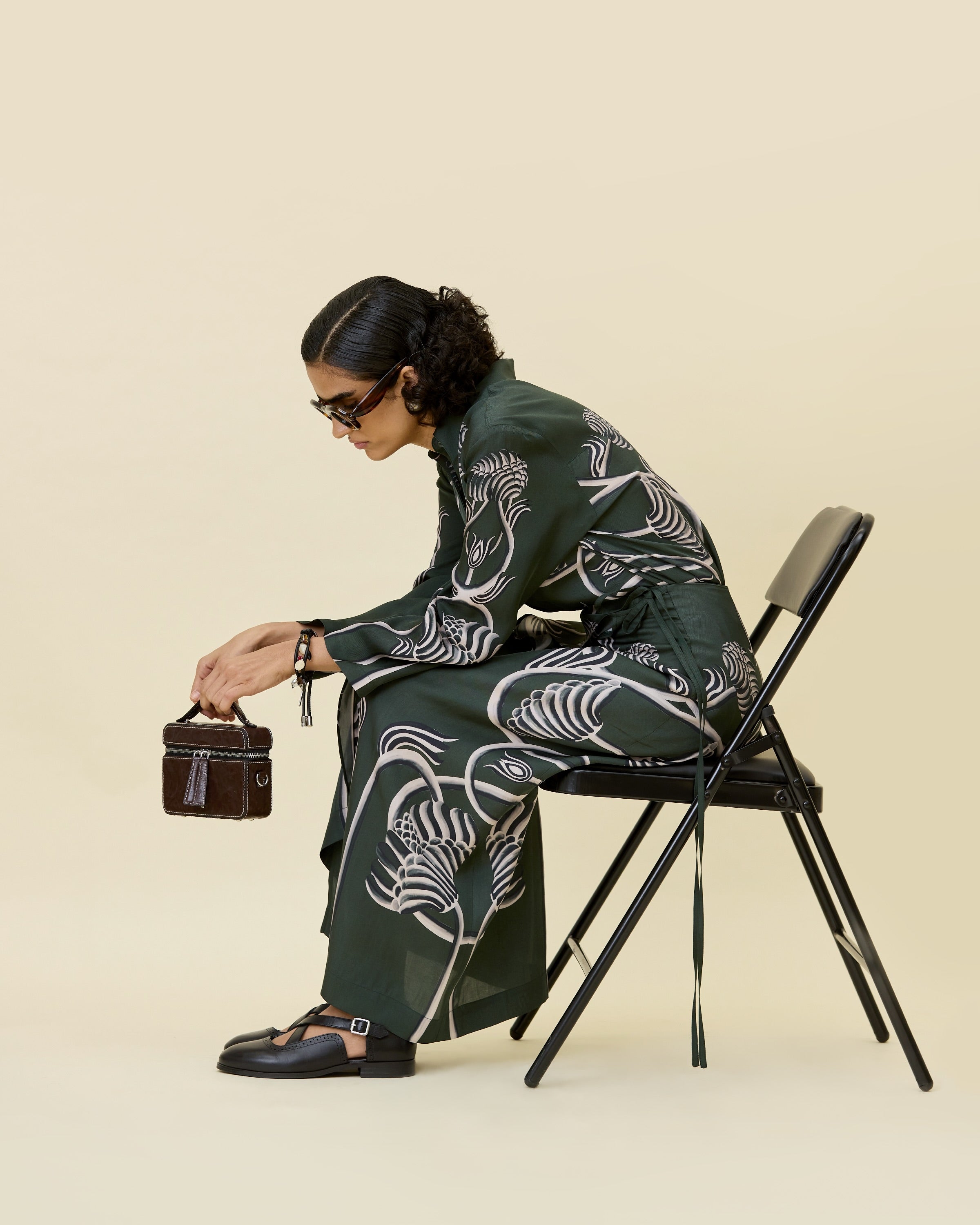 Engineered Draped Co-ord Set