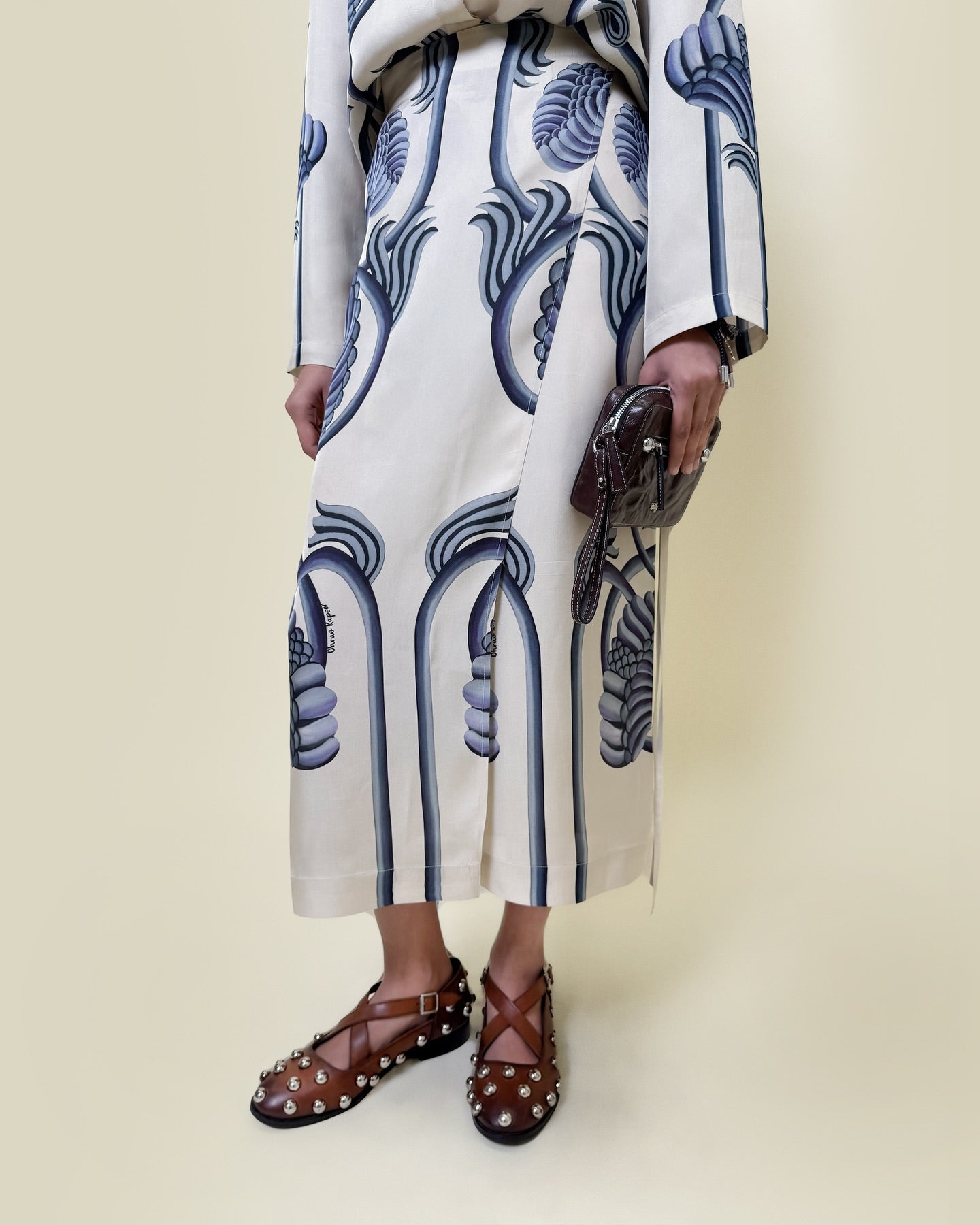 Engineered Draped Co-ord Set