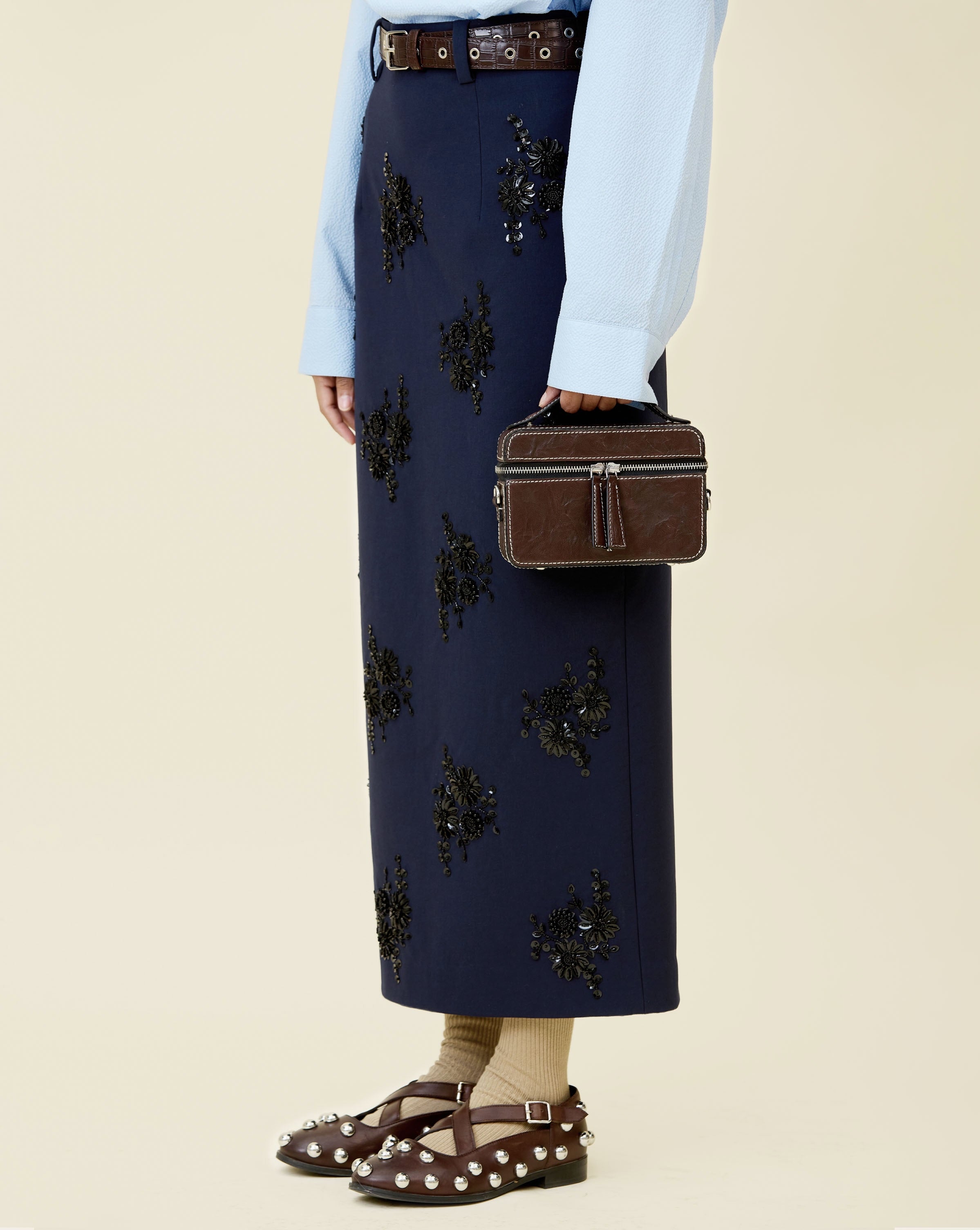 Handcrafted Midi Skirt