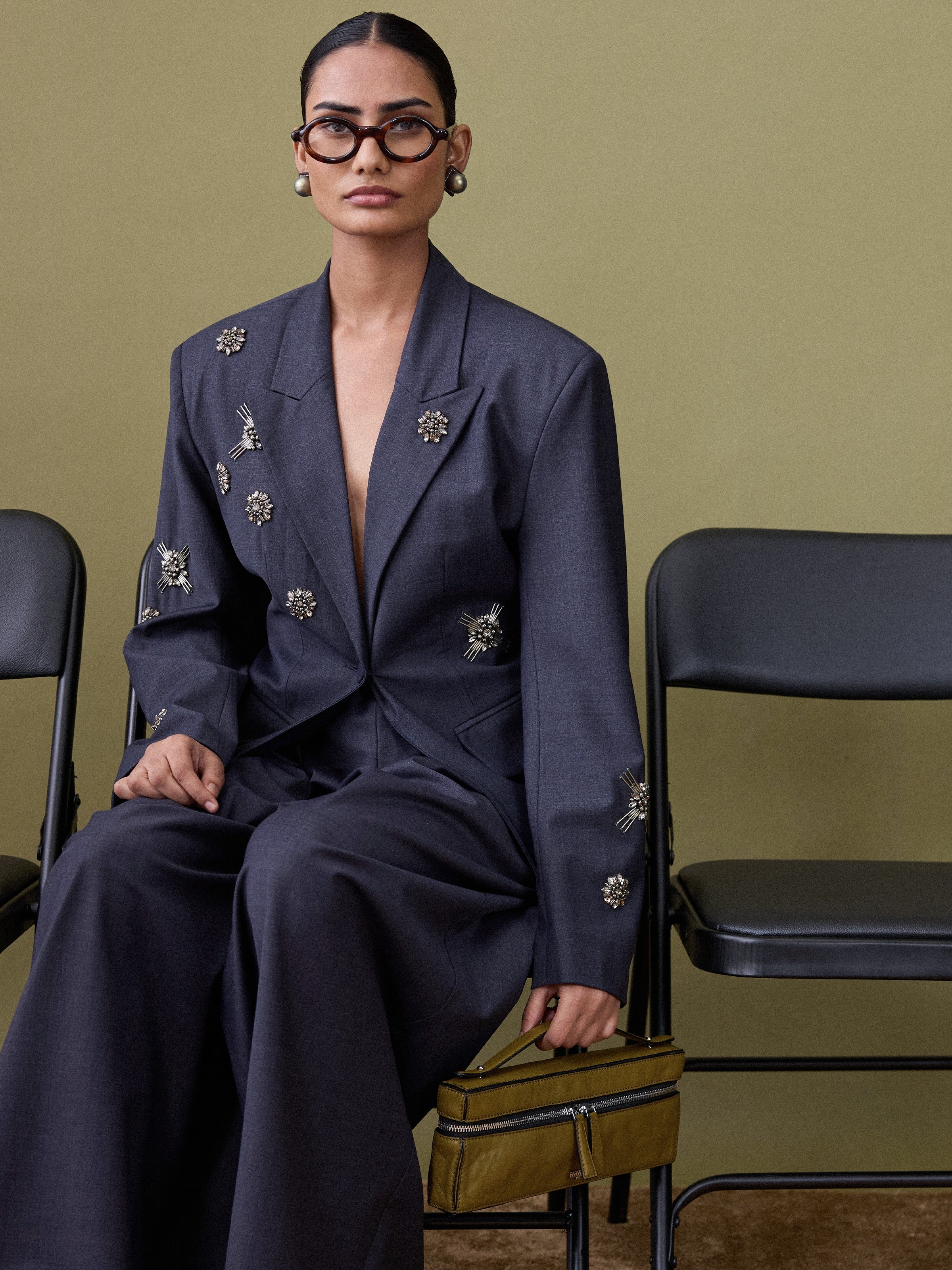 Handcrafted Cinched Blazer