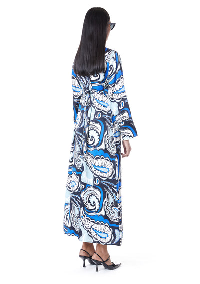 ENGINEERED BELTED DRESS