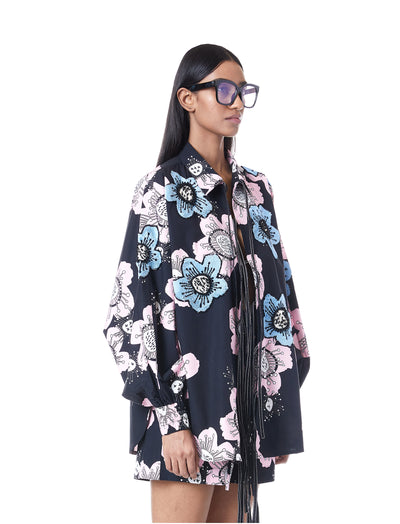 HANDCRAFTED MACRO FLORAL CO-ORD SET