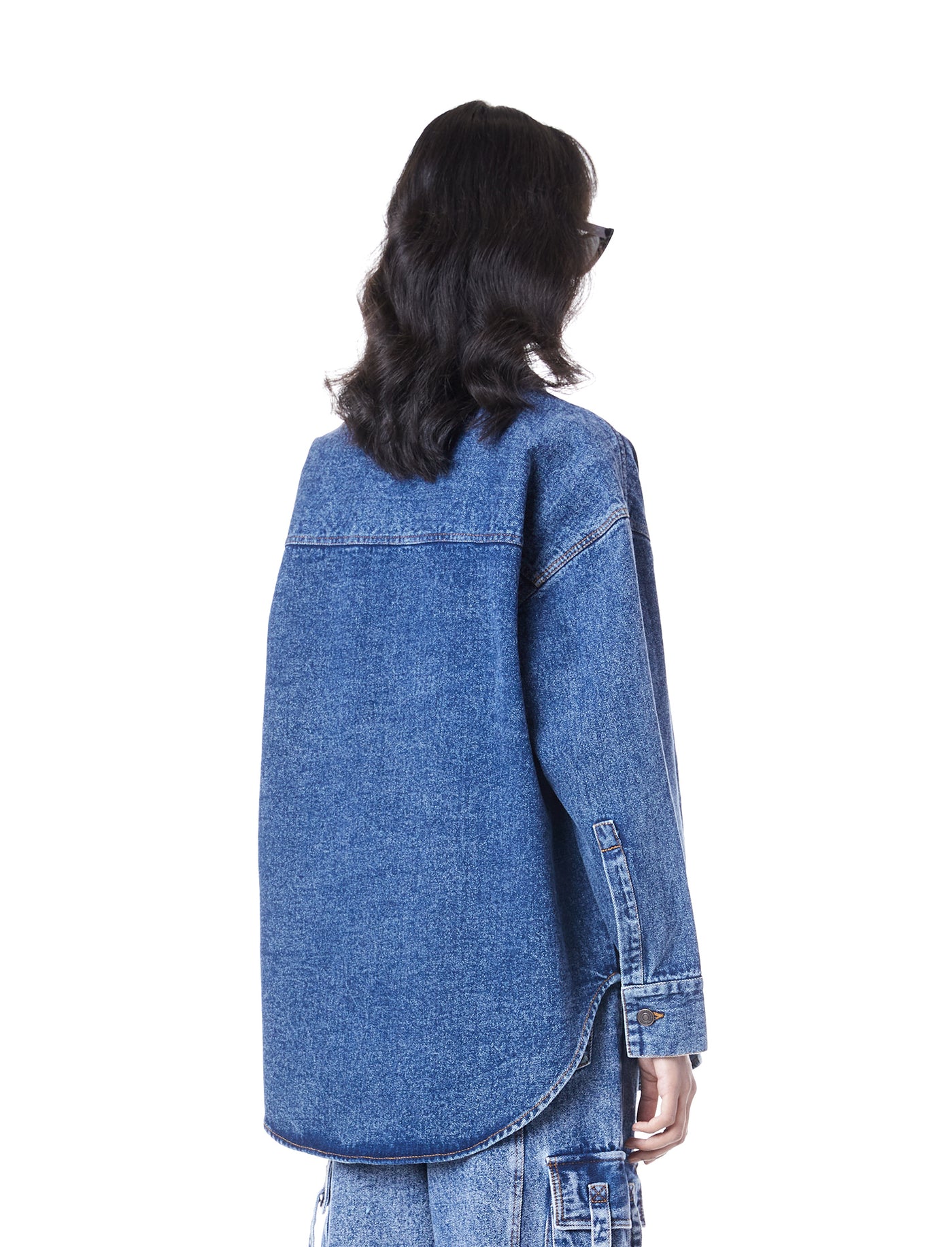 OVERSIZED DENIM SHACKET