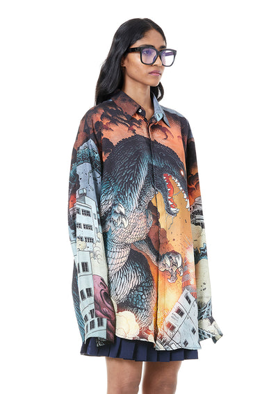 GODZILLA X KAPOOR : ENGINEERED SHIRT